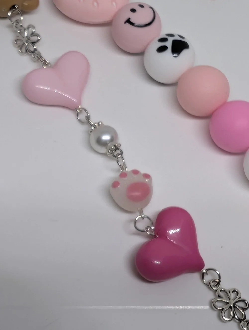 Handmade Long Hachi Nana Komatsu Nana Anime Strawberry Keychain - Picture 10 of 15